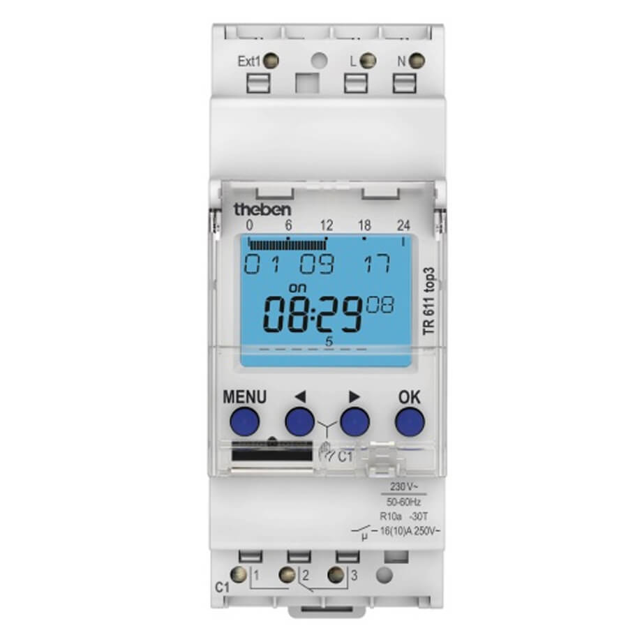 Digital Time Switches THEBEN TR 611 top3